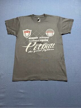 100% Cotton M NWOT Goodlife Tees Co. Pitbull Graphic T-Shirt